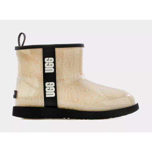 NEW UGG Classic Clear Mini Boots White Kids Sz 6Y 1112386K Grade School - Picture 4 of 11